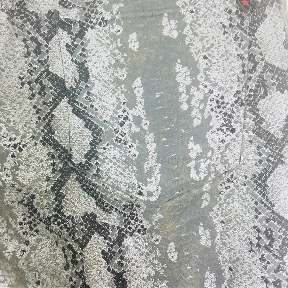 Andrew Charles python snake skin jeans 30 - Picture 6 of 10